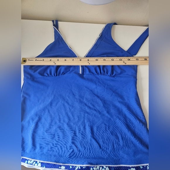 Rekita-Women's Blue Halter Tankini Set Size M - Picture 7 of 11